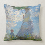 Claude Monet | Woman with a Parasol Cushion<br><div class="desc">Woman with a Parasol - Madame Monet and Her Son,  1875 (oil on canvas)| by  Claude Monet | Art Location: National Gallery of Art Washington DC| French Artist | Image Collection Number: XOS741899</div>