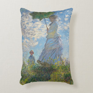 Claude Monet   Woman with a Parasol Decorative Cushion