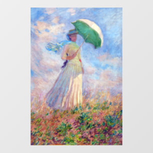 Claude Monet - Woman with a Parasol facing right
