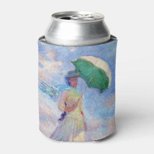 Claude Monet - Woman with a Parasol facing right Can Cooler