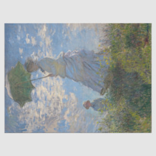 Claude Monet Woman with a Parasol Fine Art Tissue Paper
