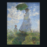 Claude Monet- Woman with a parasol  Poster<br><div class="desc">Claude Monet was an impressionism artist,  his works still inspire people to this day. Decorate your home or office with this beuatiful piece of art! :)</div>