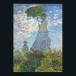 Claude Monet | Woman with a Parasol Poster<br><div class="desc">Woman with a Parasol - Madame Monet and Her Son,  1875 (oil on canvas)| by  Claude Monet | Art Location: National Gallery of Art Washington DC| French Artist | Image Collection Number: XOS741899</div>