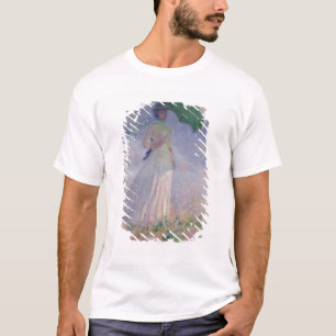Claude Monet Woman with a Parasol Turned Right T-Shirt