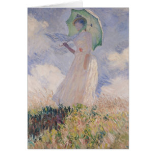 Claude Monet   Woman with Parasol Turned Left
