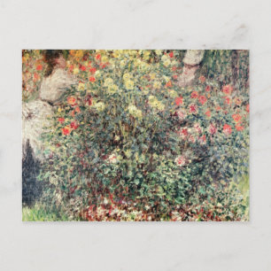 Claude Monet Women in the Flowers, 1875 Postcard