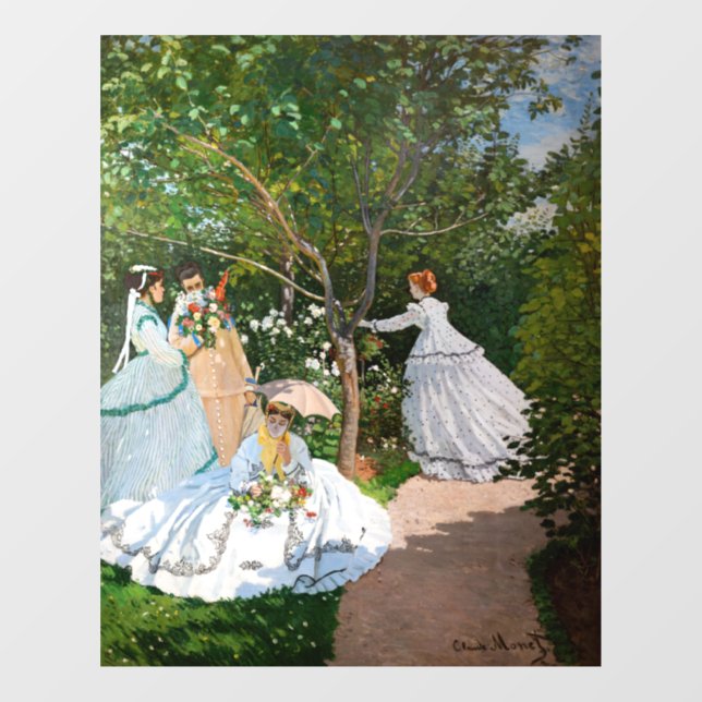 Claude Monet - Women in the Garden (Sheet)