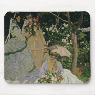 Claude Monet   Women in the Garden Mouse Pad