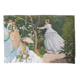 Claude Monet - Women in the Garden Pillowcase