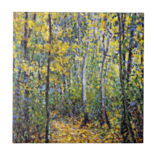 Claude Monet - Wood Lane, Ceramic Tile