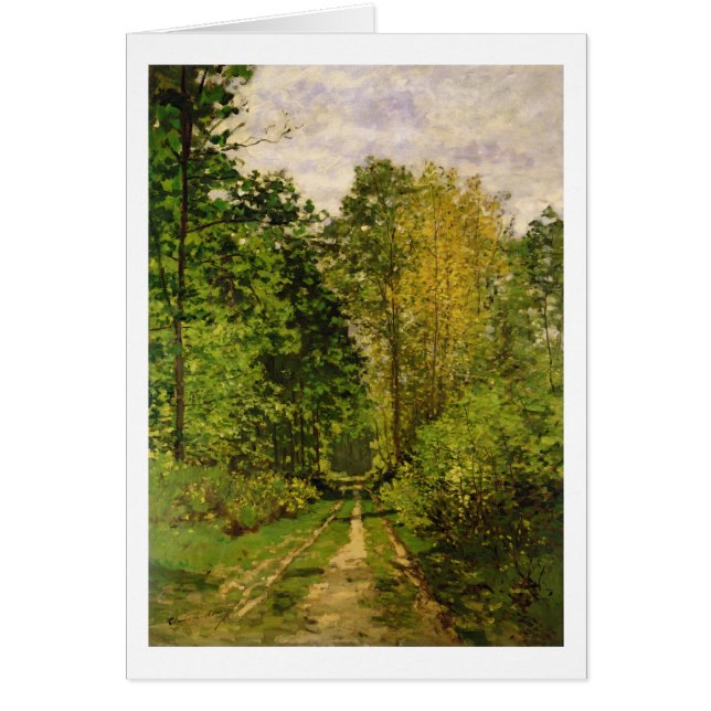 Claude Monet | Wooded Path (Front)
