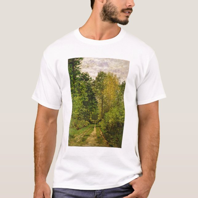 Claude Monet | Wooded Path T-Shirt (Front)
