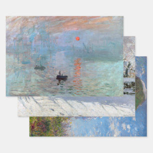 Claude Monet Wrapping Paper Sheet