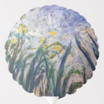 Claude Monet - Yellow and Purple Irises Balloon<br><div class="desc">Yellow and Purple Irises / Iris jaunes et mauves - Claude Monet,  Oil on Canvas,  1924-1925</div>