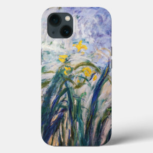 Claude Monet - Yellow and Purple Irises iPhone 13 Case