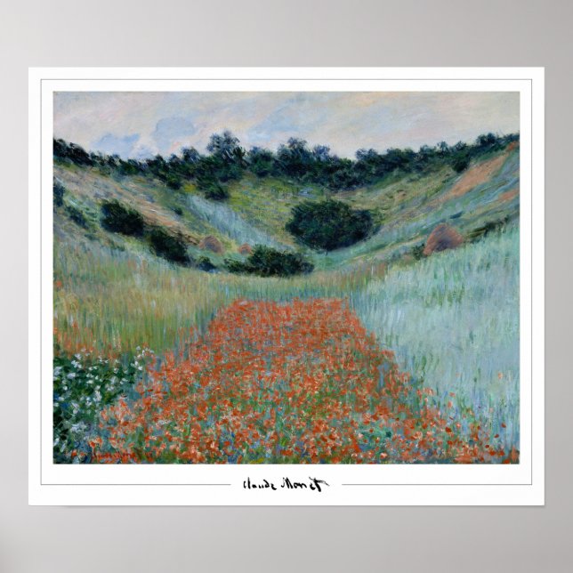 Claude Monet Zedign Art Poster #11-2 (Front)