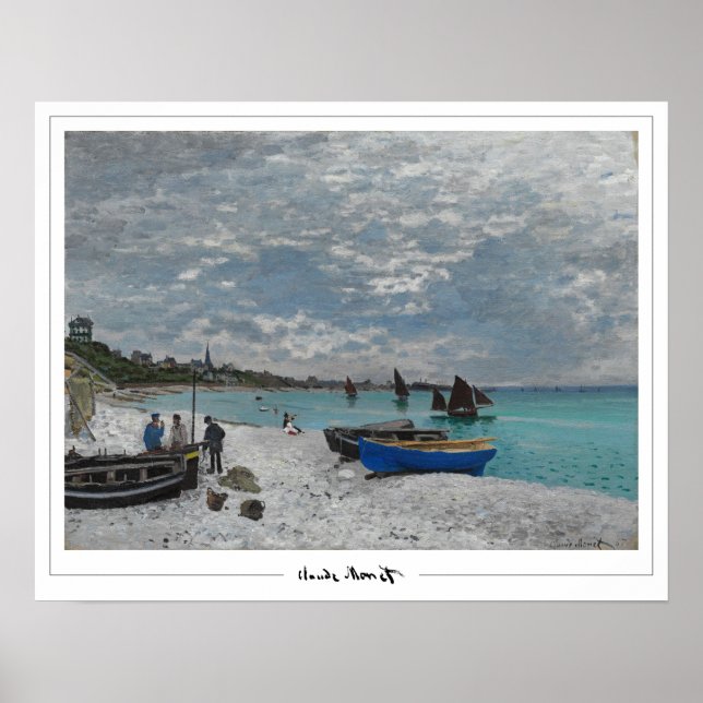 Claude Monet Zedign Art Poster #14 (Front)