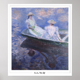 Claude Monet Zedign Art Poster #2