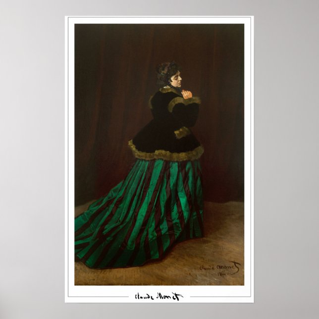 Claude Monet Zedign Art Poster #213 (Front)