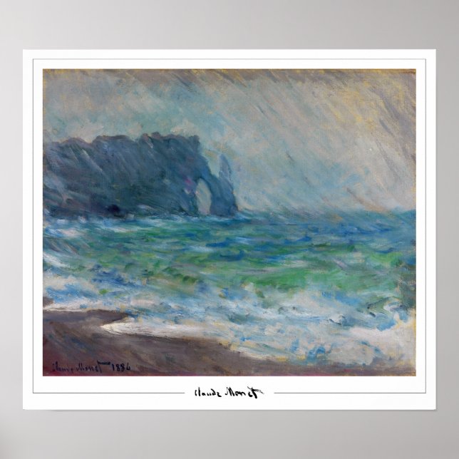 Claude Monet Zedign Art Poster #22 (Front)