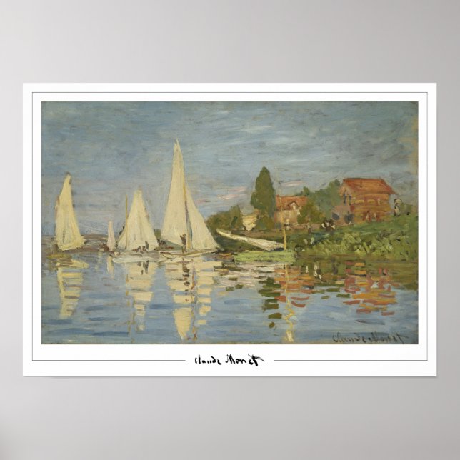 Claude Monet Zedign Art Poster #25 (Front)