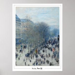 Claude Monet Zedign Art Poster #3