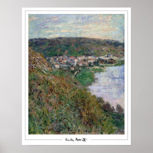 Claude Monet Zedign Art Poster #30-2
