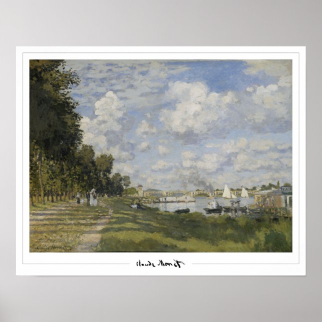 Claude Monet Zedign Art Poster #48 (Front)