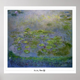 Claude Monet Zedign Art Poster #53