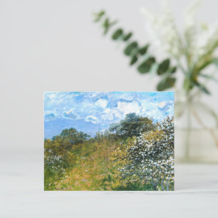 Claude Monet's artwork, Springtime, Postcard