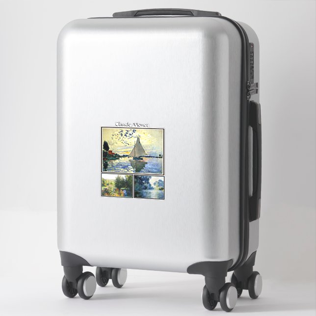 Claude Monet's famous paintings (Suitcase)