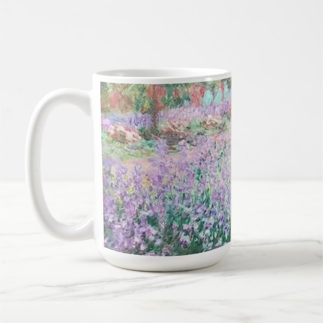 Claude Monet's Garden at Giverny Coffee Cup (Left)