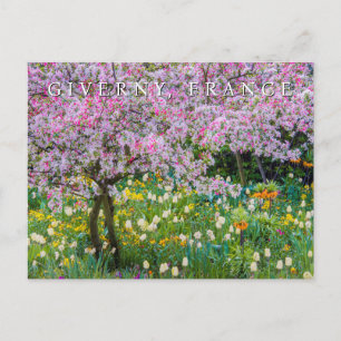 Claude Monet's Garden   Happy Birthday Postcard