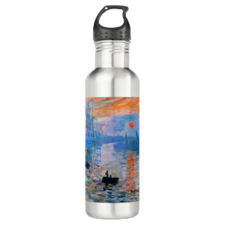 Claude Monet's Impression, Sunrise (1872) 710 Ml Water Bottle
