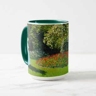 Claude Monet's, Lady in the Garden, Mug