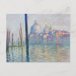 Claude Monet's Le Grand Canal (1908)  Postcard