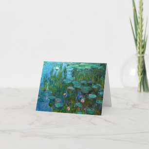 Claude Monet's Nymphéas Card
