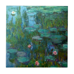 Claude Monet's Nymphéas Ceramic Tile