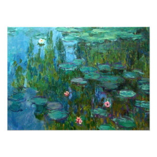 Claude Monet's Nymphéas Photo Print
