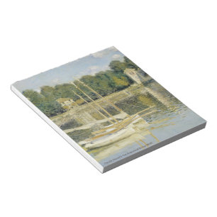 Claude Monet's The Argenteuil Bridge (1874) Notepad