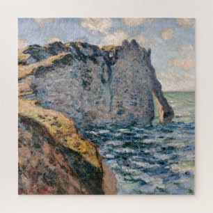 Claude Monet's The Cliff Of Aval Etretat Jigsaw Puzzle