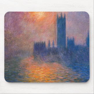 Claude Monet's The Houses of Parliament at Sunset Mouse Pad