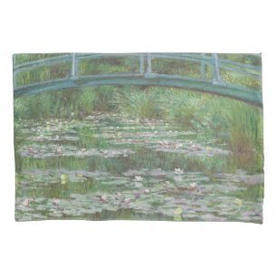 Claude Monet's The Japanese Footbridge Pillowcase