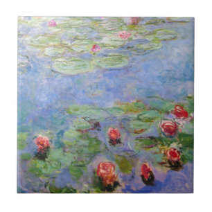 Claude Monet's Water Lilies Ceramic Tile