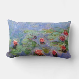 Claude Monet's Water Lilies Lumbar Cushion