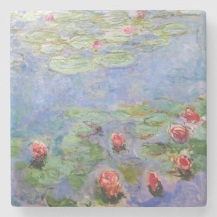 Claude Monet's Water Lilies Stone Coaster