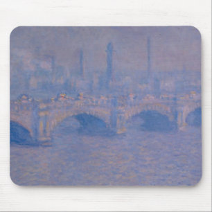Claude Monet's Waterloo Bridge Mouse Pad
