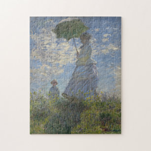 Claude Monet's Woman with a Parasol Jigsaw Puzzle