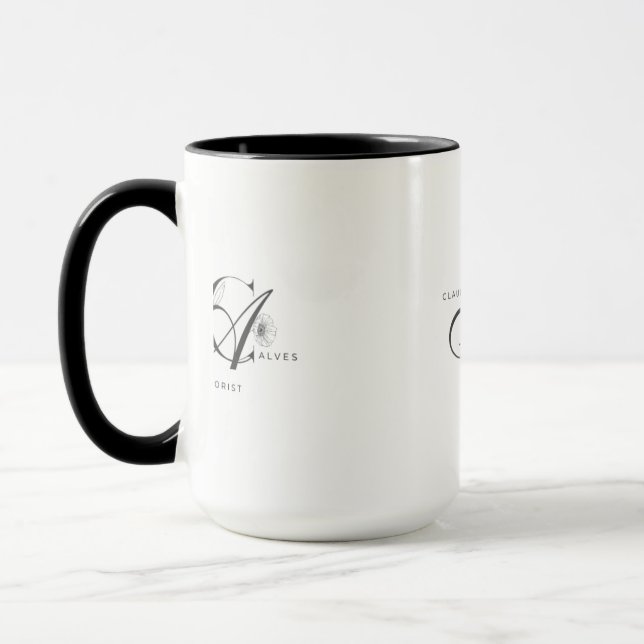 Claudia Alves Florist Mug (Left)