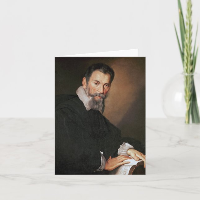 Claudio Monteverdi Card (Front)